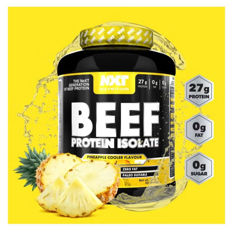 نكست نيوتريشن - بيف بروتين ايزوليت - نكهة الأناناس-  NXT Nutrition Beef Protein Isolate - Pineapple