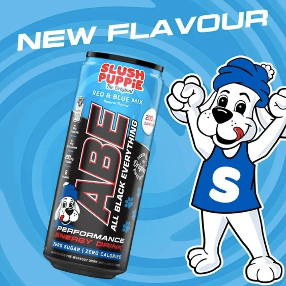 مشروب الطاقة ABE بنكهة السلاش بوبي مكس الاحمر و الازرق – Applied Nutrition | ABE Energy Drink Slush Puppie Red + Blue
