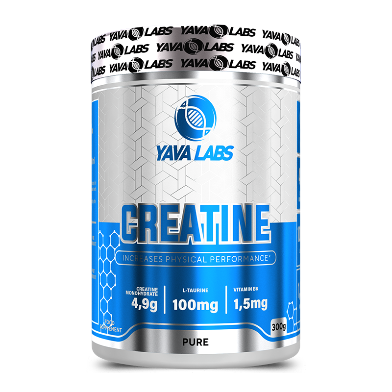 Yava Labs Creatine Monohydrate 300g + Taurine | يافا لابز كرياتين مونوهيدرات 300 جم