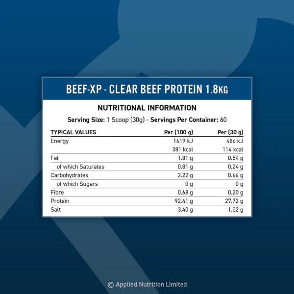 بيف اكس بي نكهة التوت الازرق من شركة Applied Nutrition