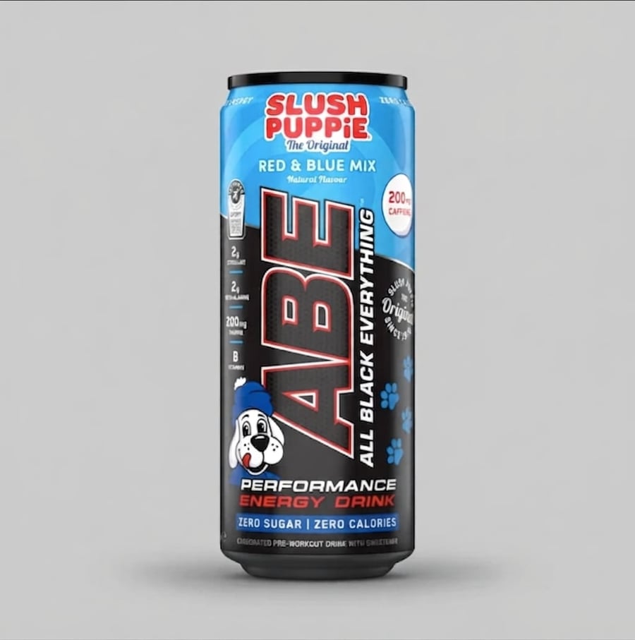 مشروب الطاقة ABE بنكهة السلاش بوبي مكس الاحمر و الازرق – Applied Nutrition | ABE Energy Drink Slush Puppie Red + Blue