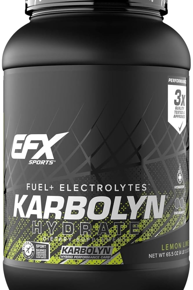 كاربولين وإلكترولايتات – نكهة الليمون | EFX Sports Carbolin + Electrolytes -lemon
