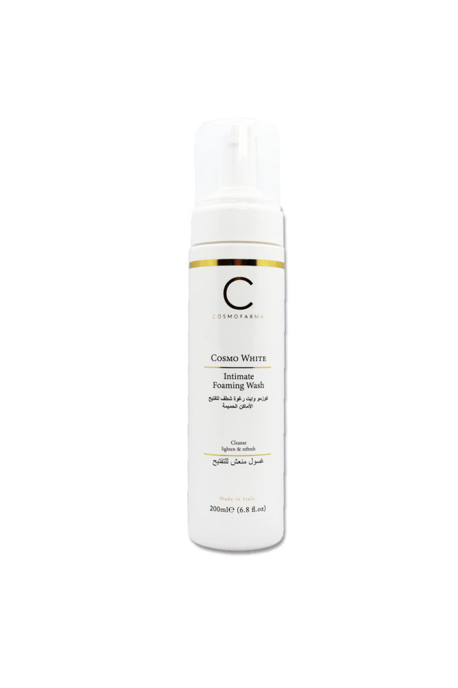كوزمو وايت رغوة شطف لتفتيح الأماكن الحميمة 200 مل Cosmo White Intimate Foaming Wash