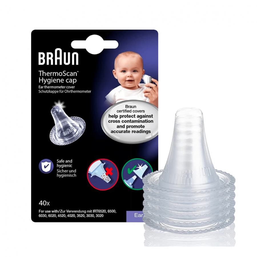 أغطية جهاز قياس الحرارة عن طريق الأذن Braun