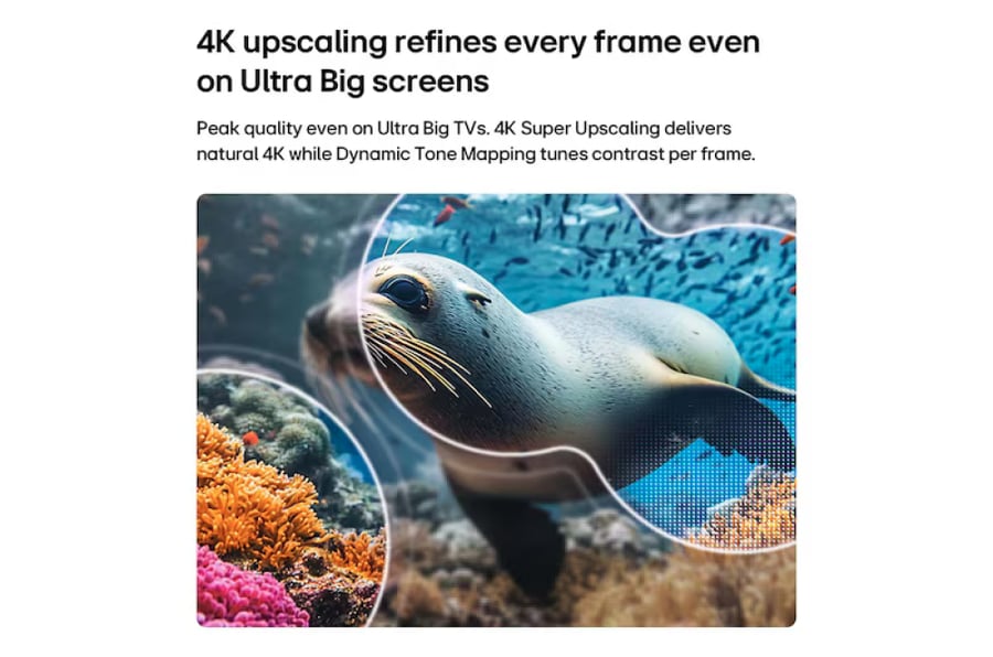 شاشة ال جي 85 بوصة 4K UHD AI