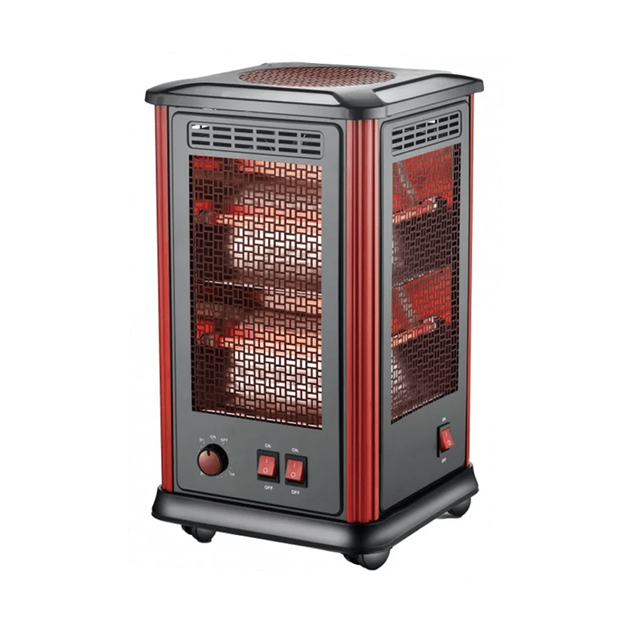 JVC electric heater 5 sides 2000 watts