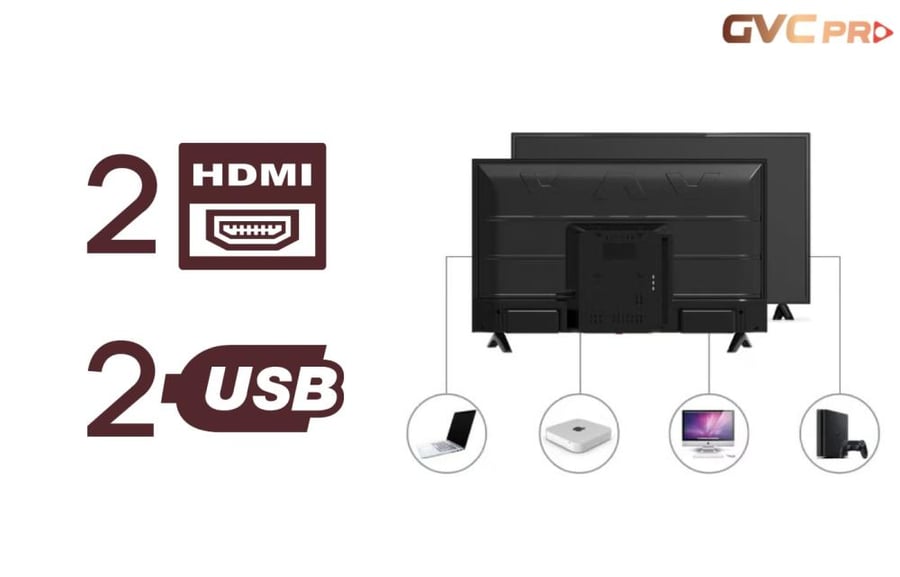 شاشة LED جي في سي برو 70 بوصة سمارت 4K Ultra HD Android TV