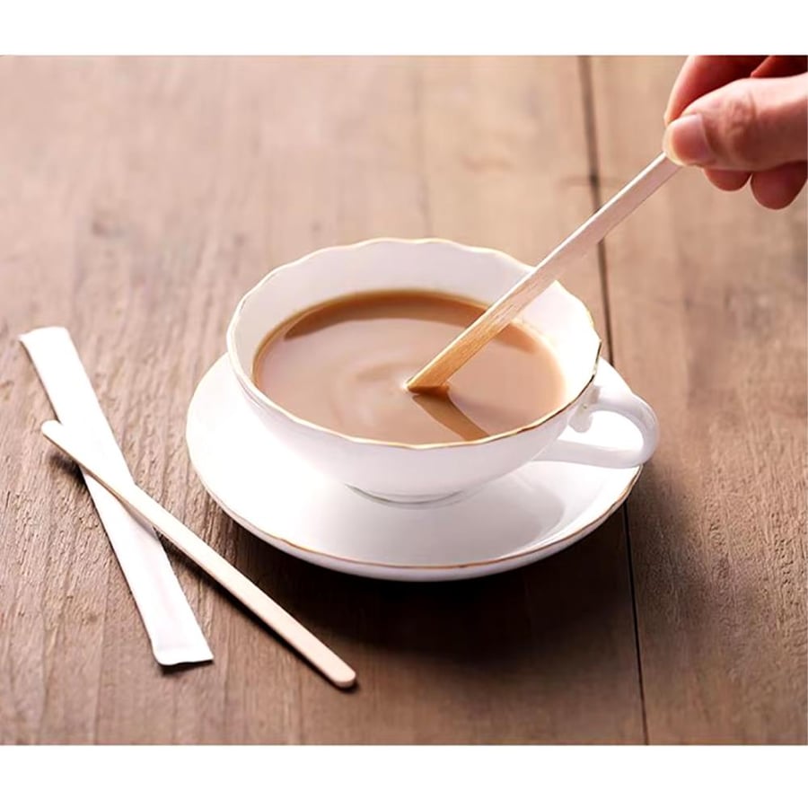 اعواد تحريك قهوة خشب 200ح