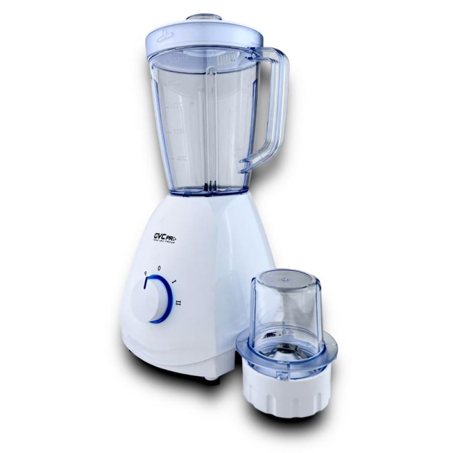 GVC Pro 3-in-1 Blender with Two Stainless Steel Grinders - 1.6L, 600W
