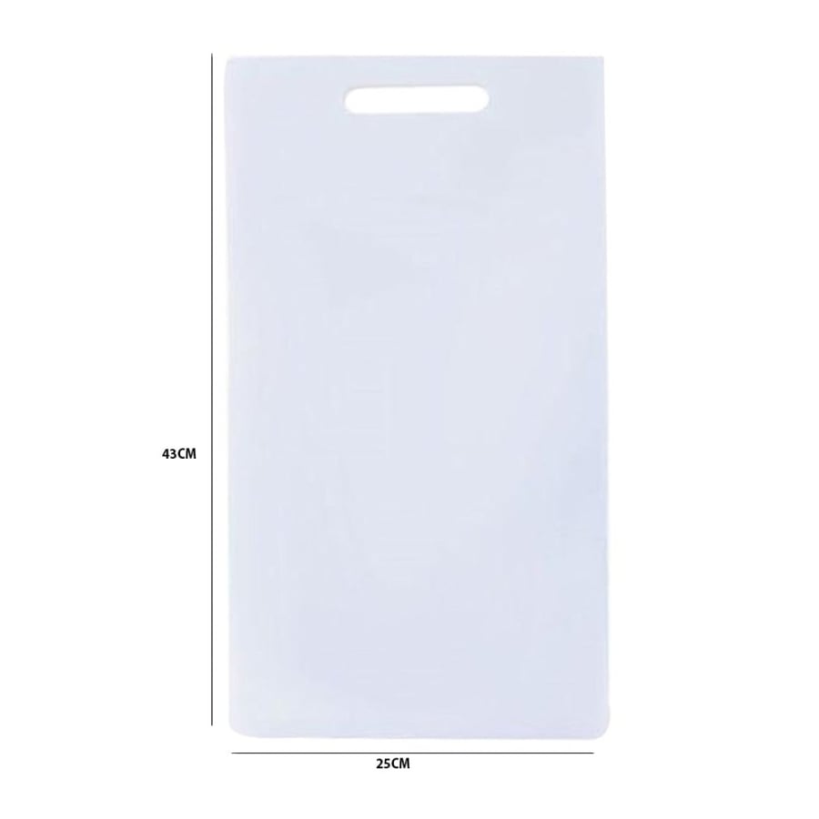 لوح تقطيع بلاستيك ابيض رويال فورد 440*250*10  RF243CBS