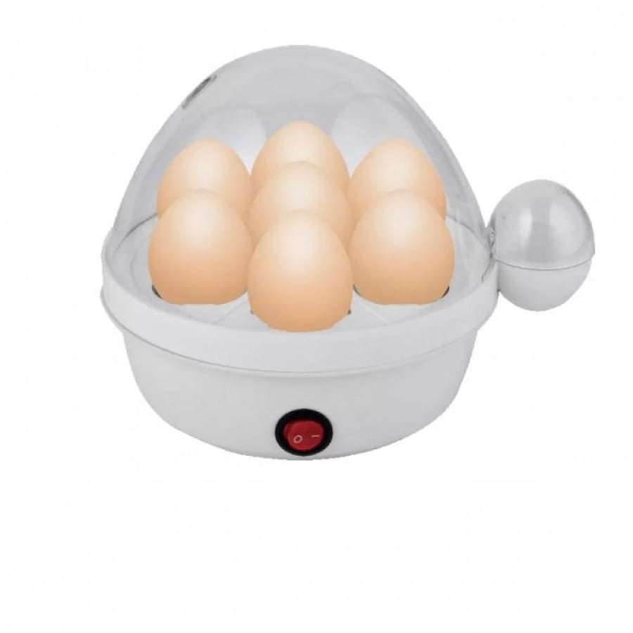 Home Master Egg Cooker 350 Watt 7 Pieces White