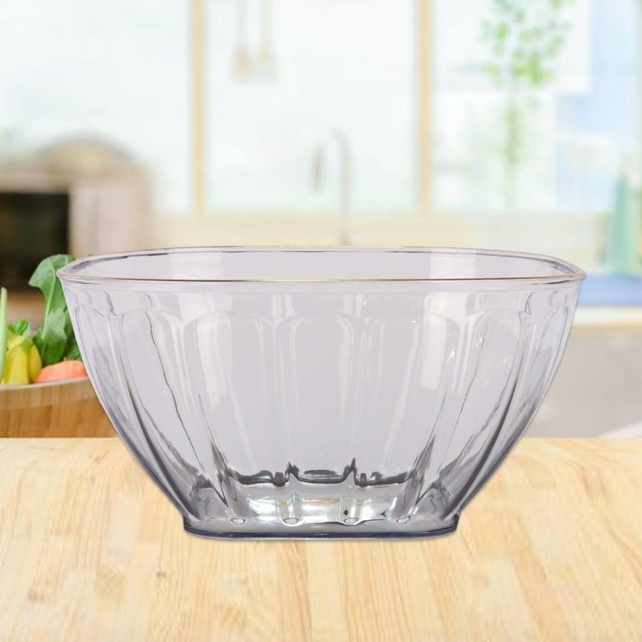 صحون حلا كريلك مذهب مدور  27.5*14CM