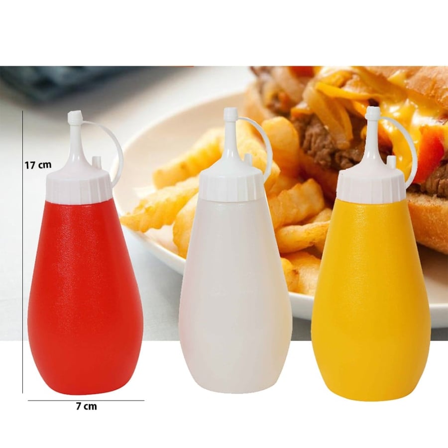 طقم قارورة كاتشب 3 حبة