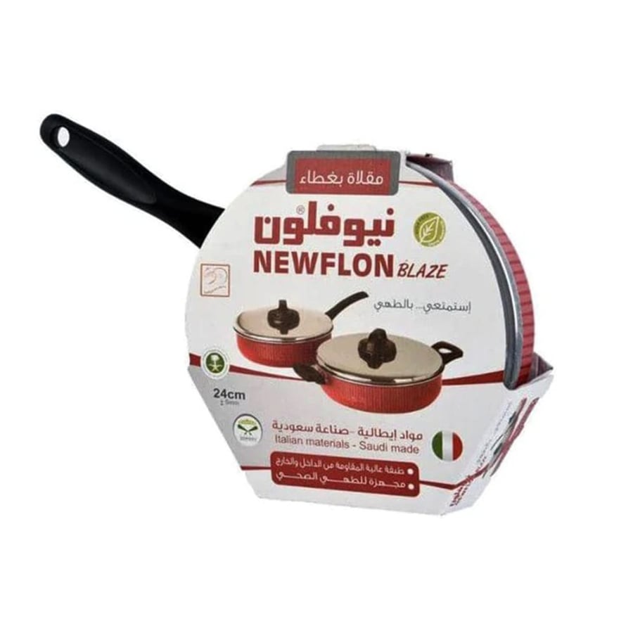 مقلى يد غطاء نيوفلون 28سم 302228