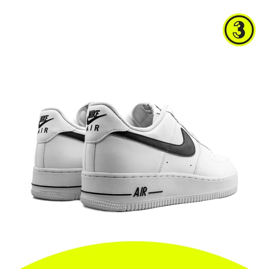 نايك ايرفورس 1 07 3 أبيض و أسود Air Force 1 07 3 WhiteBlack