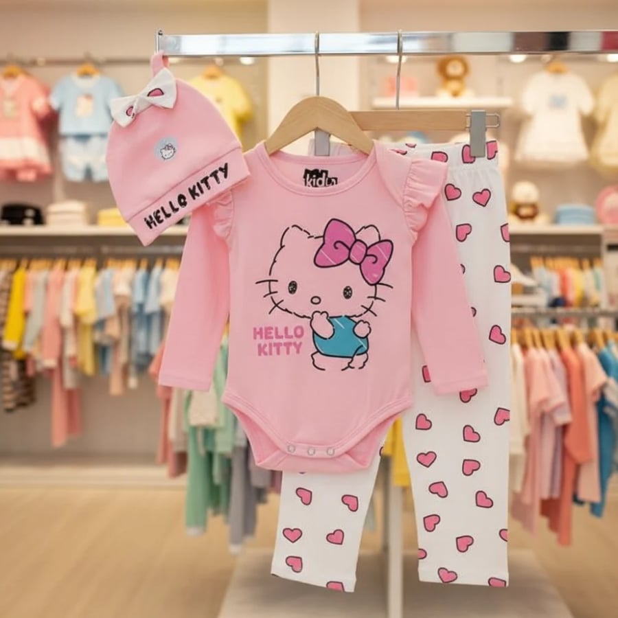 Baby pajamas 3 pieces