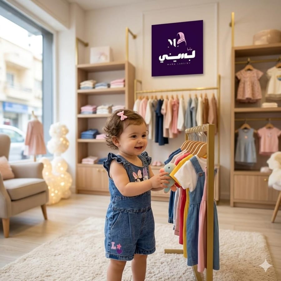 سلوبيت جينز صيفي للفتيات الصغيرات بتصميم ميكي وبطوطة