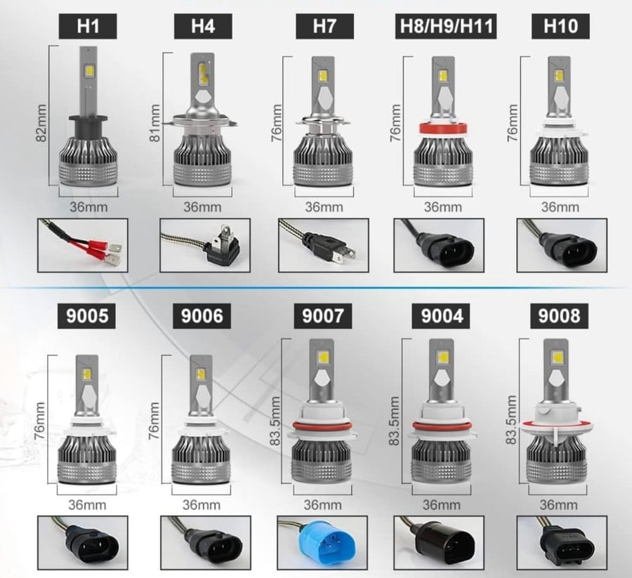 انوار LED 60Wكريمي 4300K