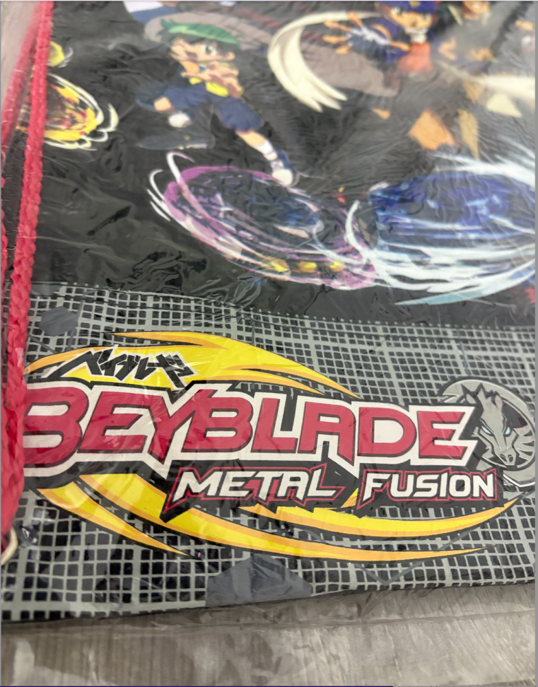 حقيبة بحبال بي بليد المعركة الحديدية BEYBLADE Metal Fusion – إصدار قديم