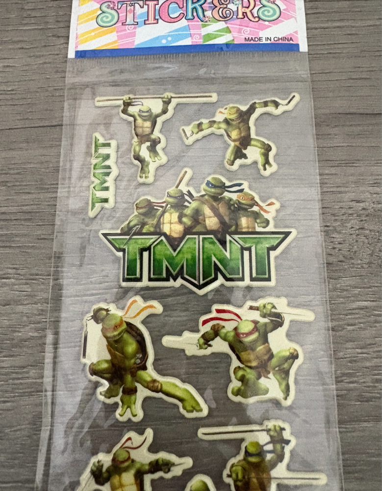 استكر سلاحف النينجا TMNT حجم صغير