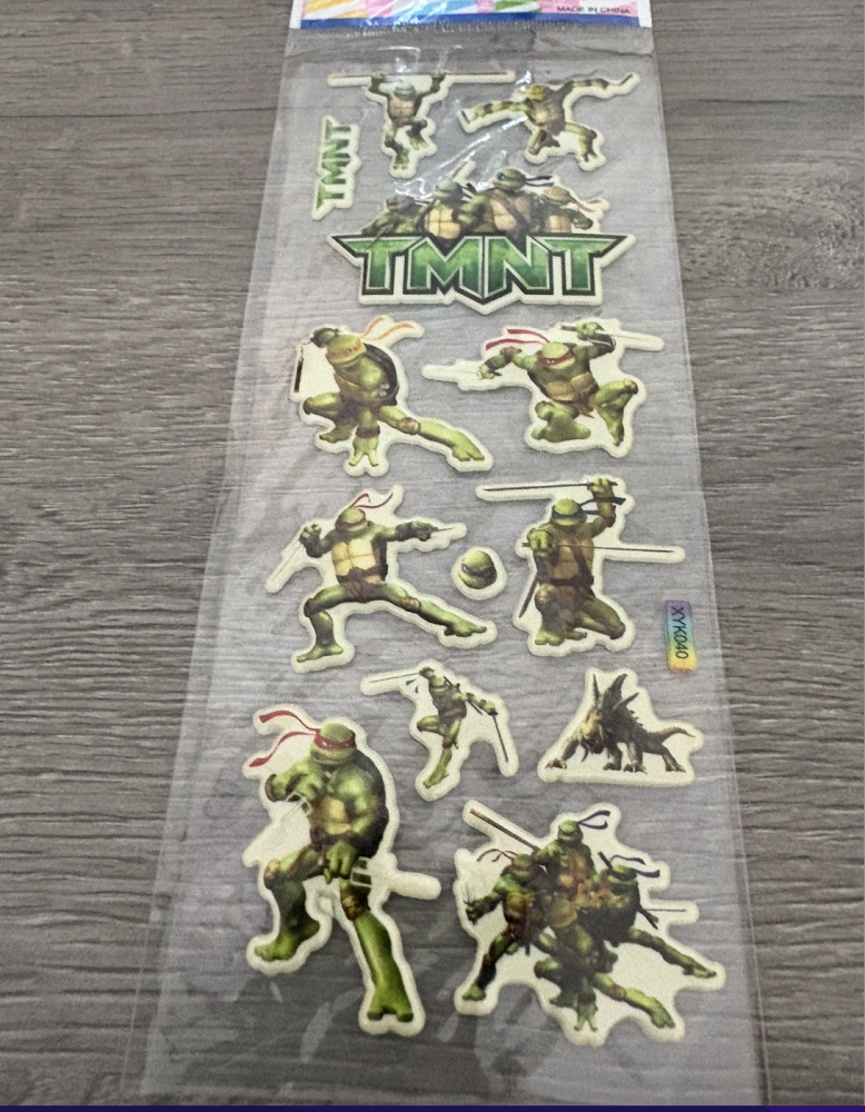 استكر سلاحف النينجا TMNT حجم صغير