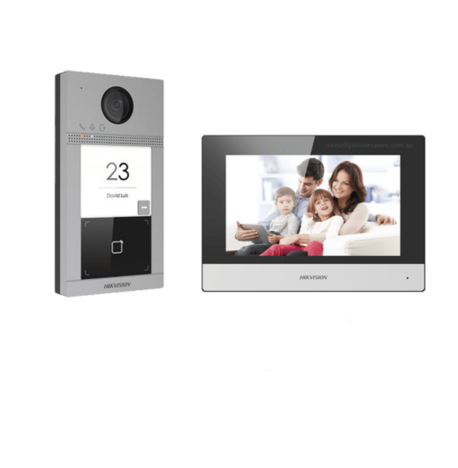 DS-KIS604-P(C) Hikvision IP video intercom kit