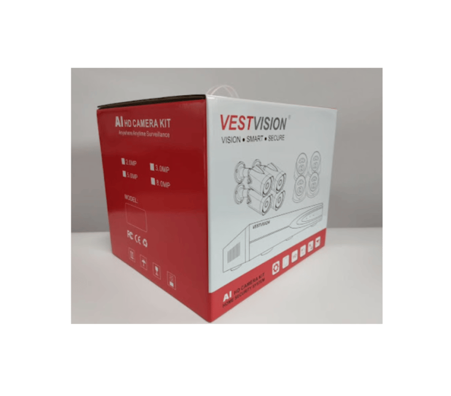 VST-4CH-POE-Y VESTA 5MP 4CH POE IP camera kit