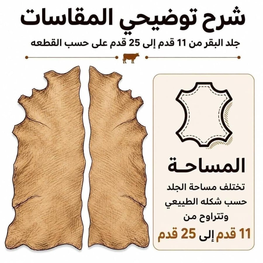 جلد بقر نقشة بطن تمساح  13.25 قدم لون زيتي غامق رقم # 7