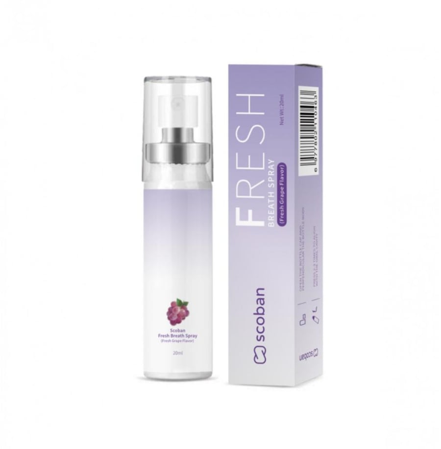 بخاخ سكوبان المنعش للنفس بنكهة العنب – 20ml