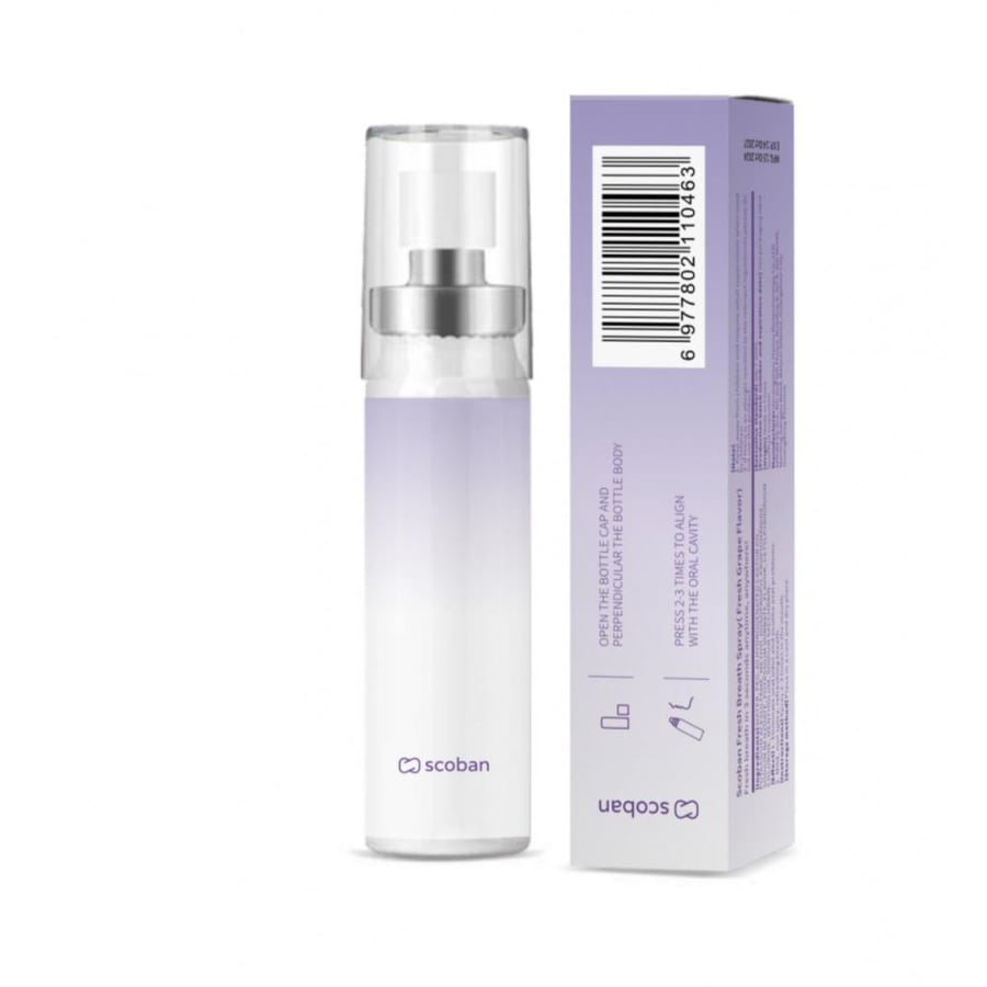 بخاخ سكوبان المنعش للنفس بنكهة العنب – 20ml