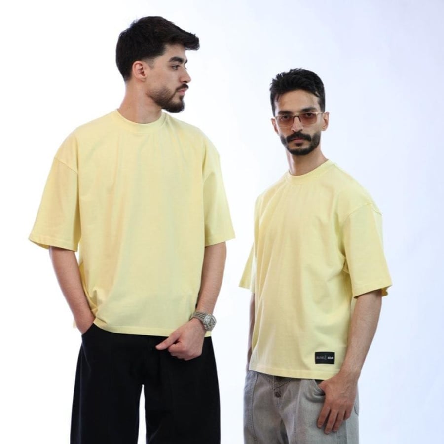 تيشيرت أصفر بوكس فيت