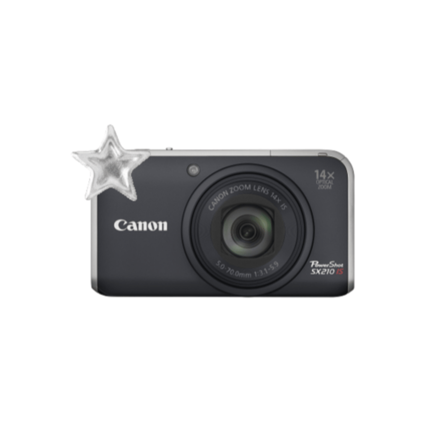 Canon Powershot SX210 IS - Black