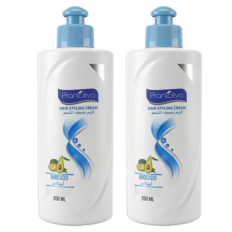 Avocado hair styling cream from Brantoliva – 2 × 200 ml
