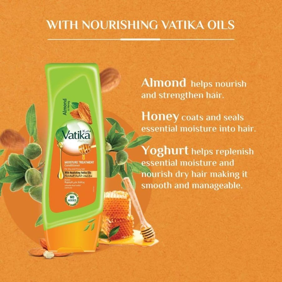 Vatica balm preserves moisture with almond and honey extract – 400 ml