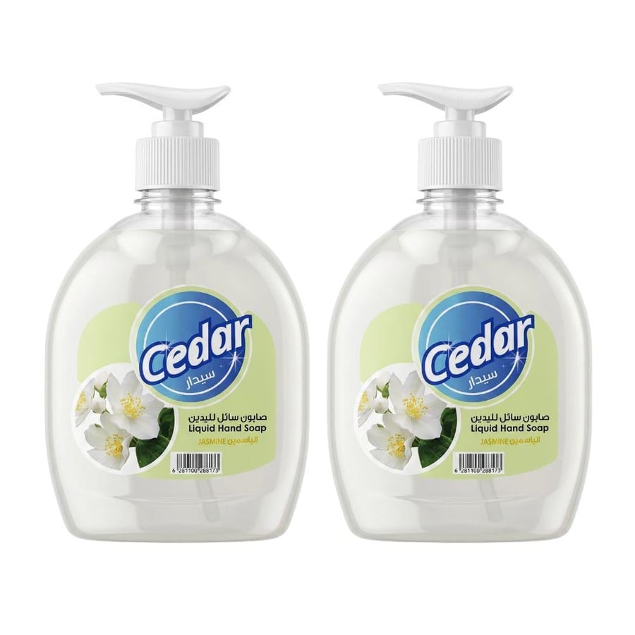 Sedar liquid hand soap with jasmine scent – 2 pieces × 400 ml