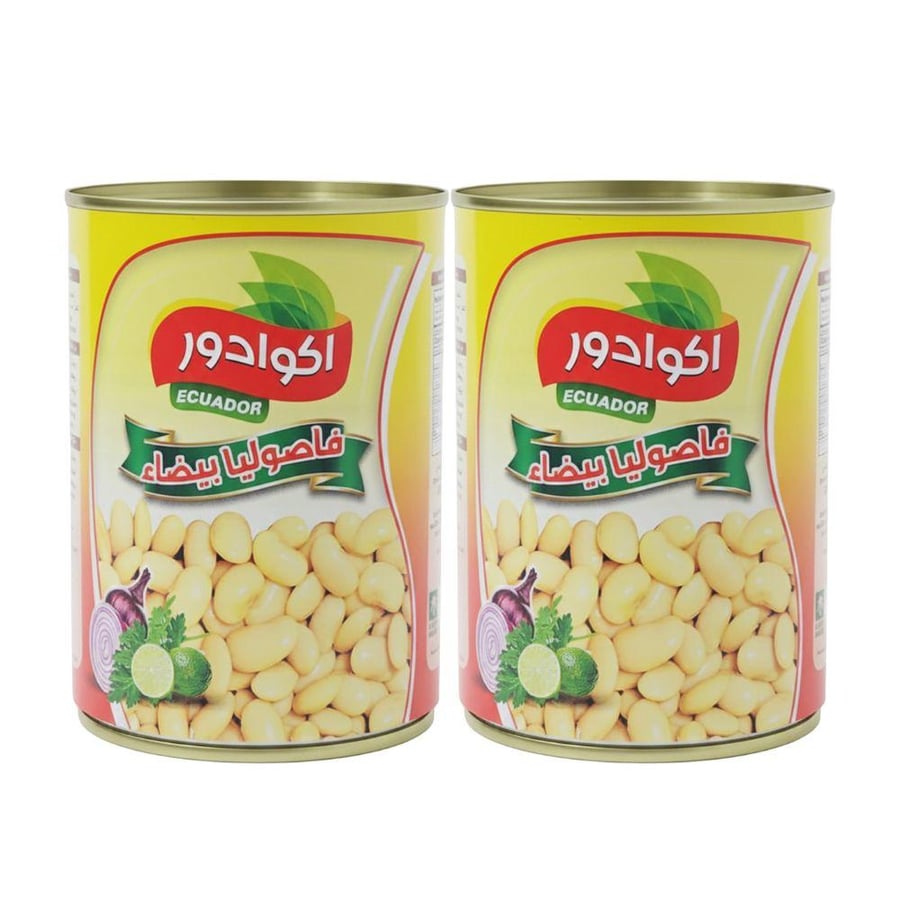 Ecuador white beans – 2 pieces – 400 grams