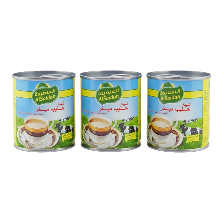 Small concentrated milk from Al Saeeda - 3 × 170 grams
