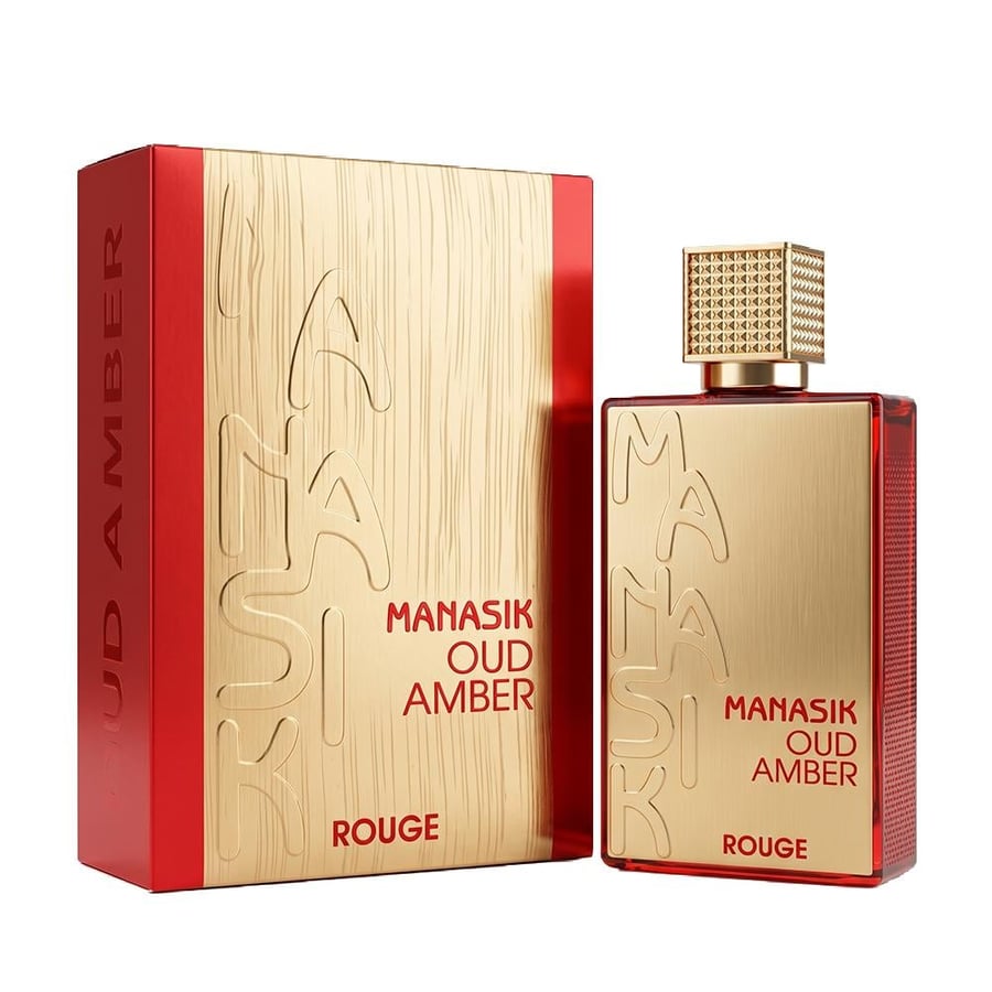 مناسك عطر عود أمبر روج – 100 مل