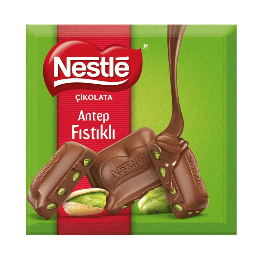 Nestlé milk chocolate with pistachio