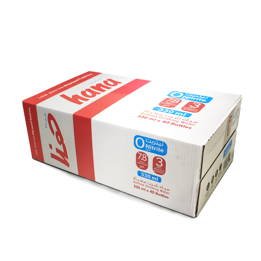 Hana water carton 330ml | 40 pieces |