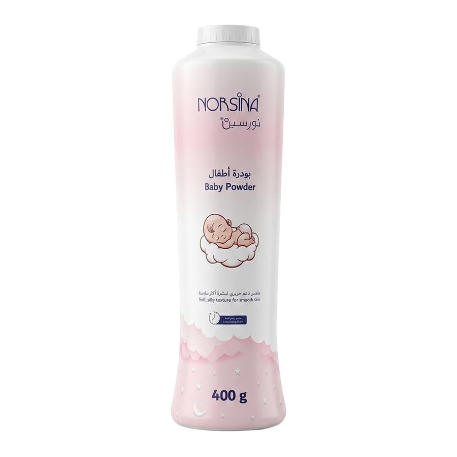 Noursine Pink Baby Powder – 400 grams