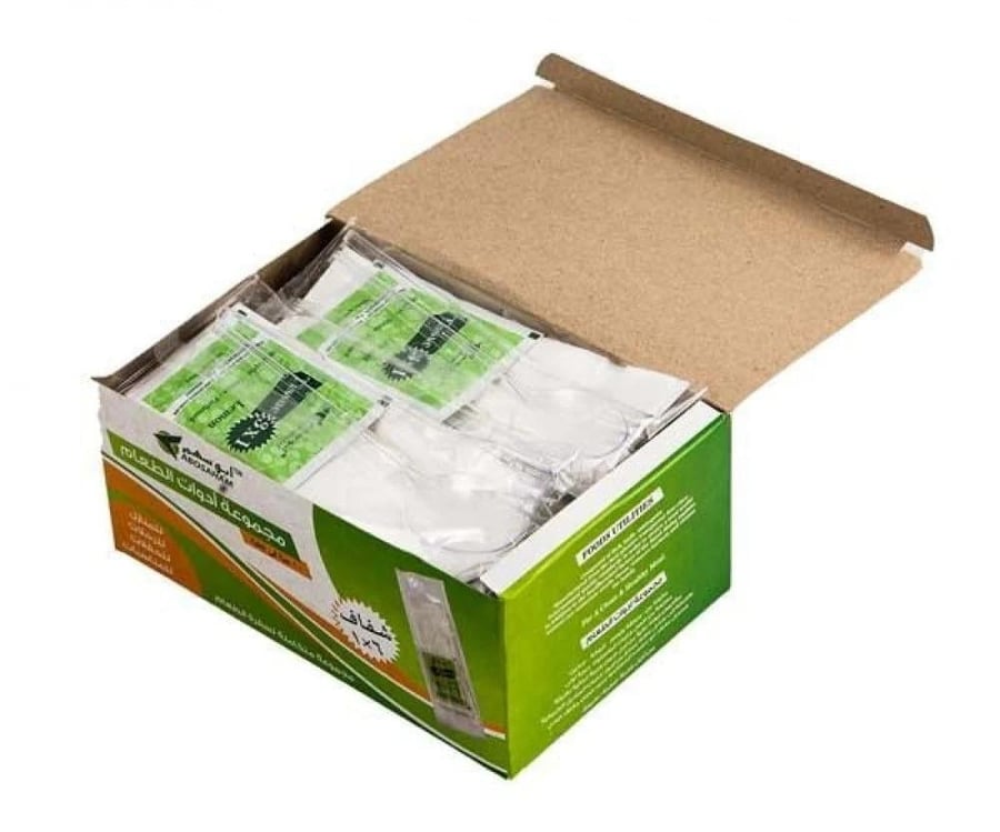 Carton of dining tools 6 * 1 (spoon / fork / knife)
