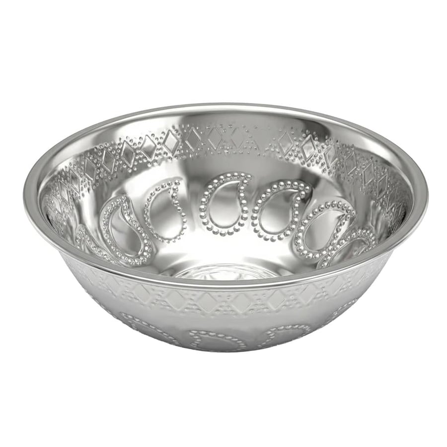 Stainless steel bowl with engraving - AL-7865