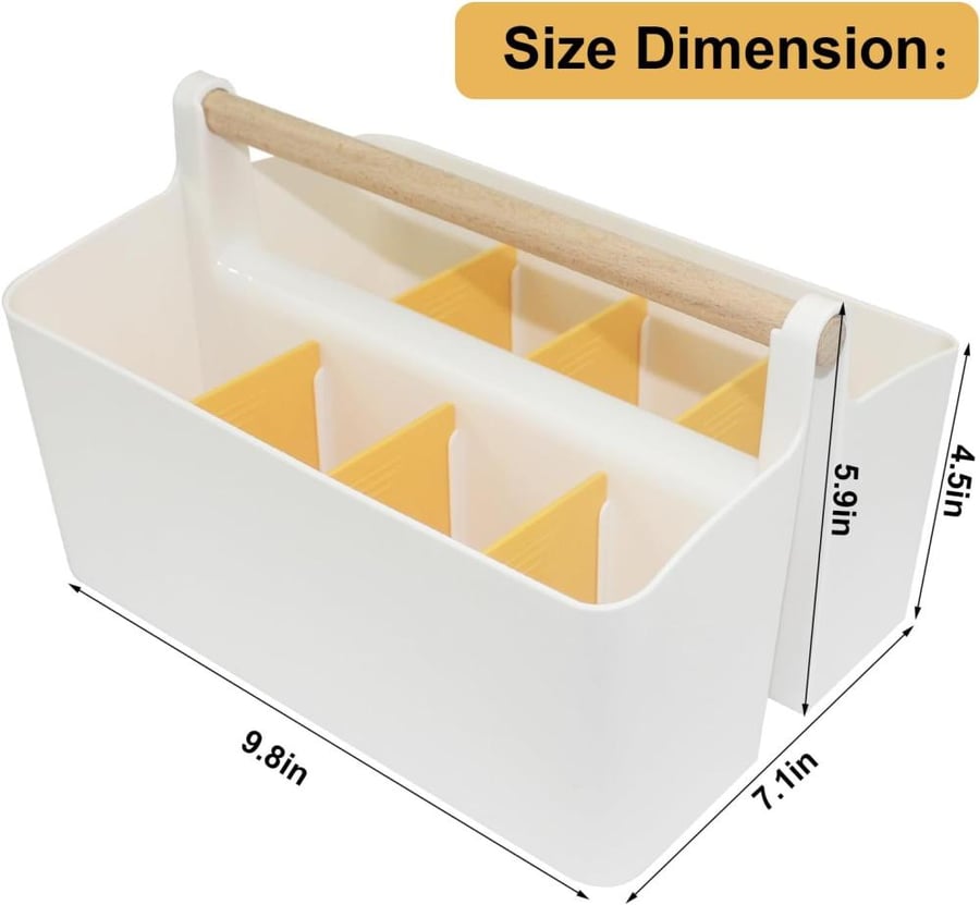 Plastic divider storage organizer - AL-10851