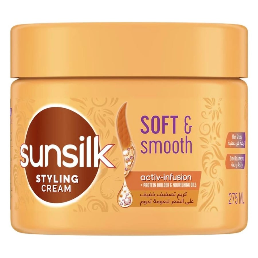 Hair styling cream smooth and flowing from Sunsilk – 275 ml
