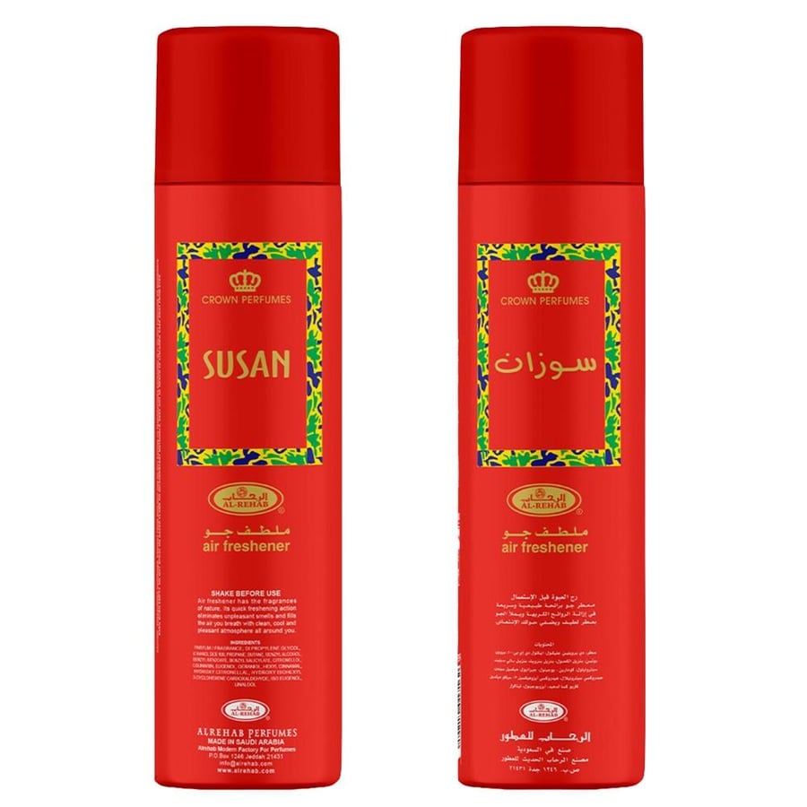 Scented air freshener Suzanne from Al-Rehab – 300 ml