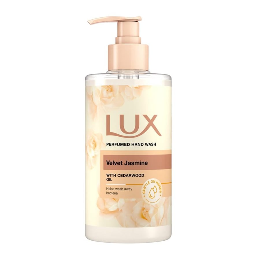 Lux hand wash liquid white 380 ml