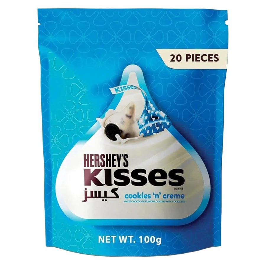Hershey's Cookies and Cream chocolate bag - 1 bag × 20 pieces