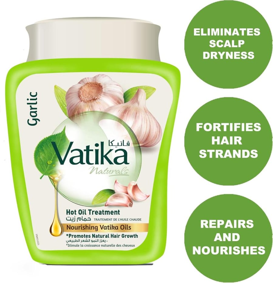Fattakia garlic oil bath promotes hair growth – 425 grams