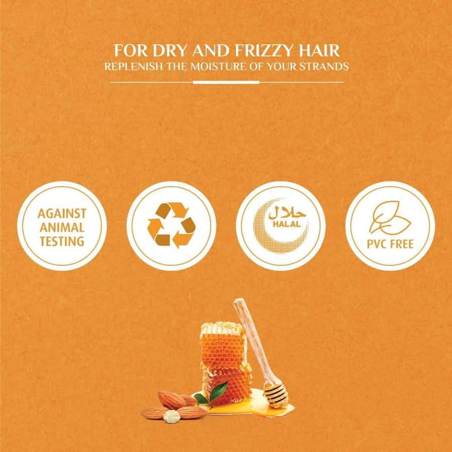 Shampoo that maintains moisture with almond and honey extract from Vatika – 200 ml